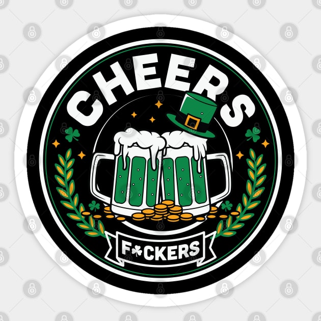 Lucky Vibes: Celebrate St. Patrick’s Day in Style Sticker by Steve